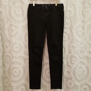 American Eagle Black Stretch Jegging Skinny Jeans